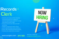 Vacancy: Records Clerk